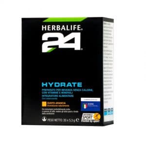H24 Hydrate gusto arancia 20 bustine